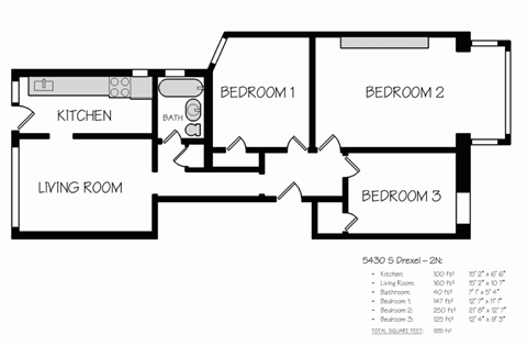 5430 S Drexel 2-3 Beds Apartment for Rent - Photo Gallery 15